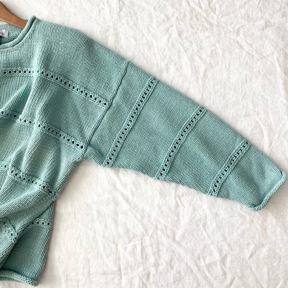Vintage New York Style Knit Oversized Sweater - Picture 9 of 14
